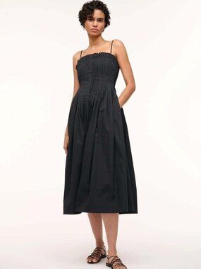 alaia white dress Alaia Plunging Neckline Embellished Mini Dress main image 0